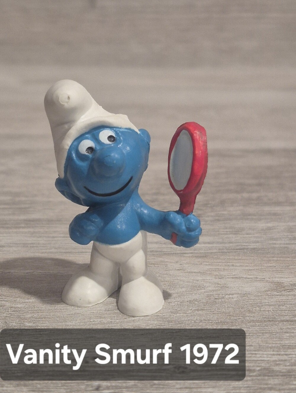Vintage Vanity Smurf Figurine
